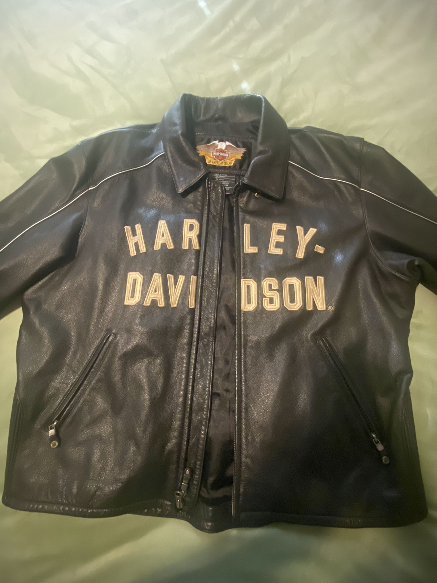 Harley Davidson 100 Year Anniversary Leather Jacket