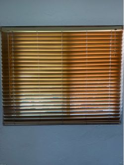 Wood blinds