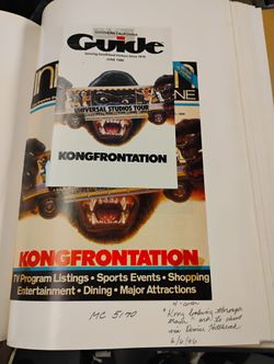 1986 Universal Studios Newspaper Advertisments