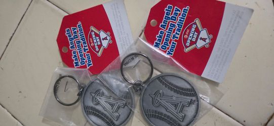 2007 Angels opening day medallions
