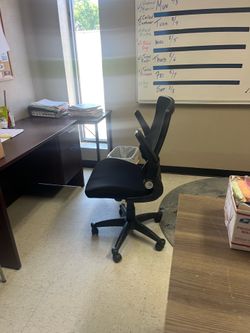 Desk and chair