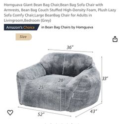 XL Bean Bag Chair 