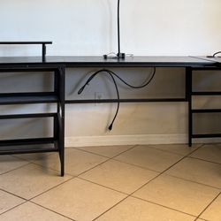 Black Office Desk Or Gaming Desk