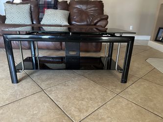 Black TV Stand