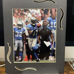 Calvin Johnson 2008 NFL Lions Vintage Photo