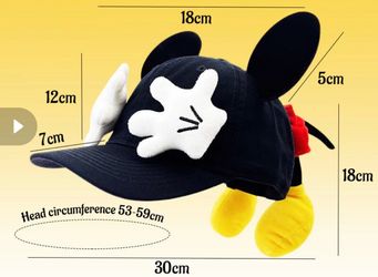 Mickey mouse baseball cap