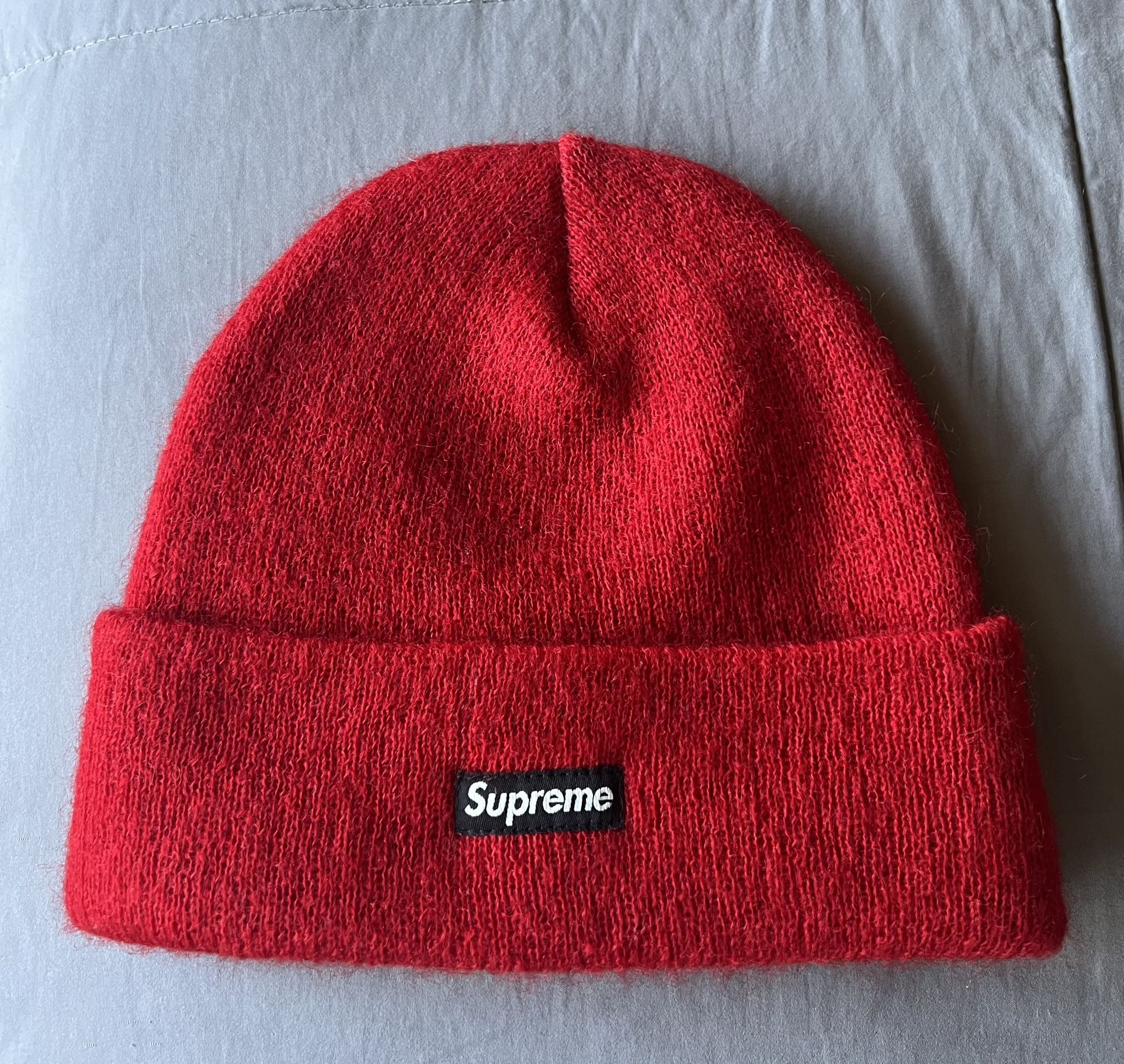 Supreme Mohair Beanie Red FW19 New