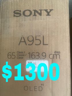 Sony XR65A95L 65” 4K OLED Smart TV