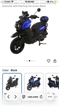 200cc Scooter (Brand New/200 miles) 70Mph