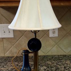 Vintage Lamp With Shade