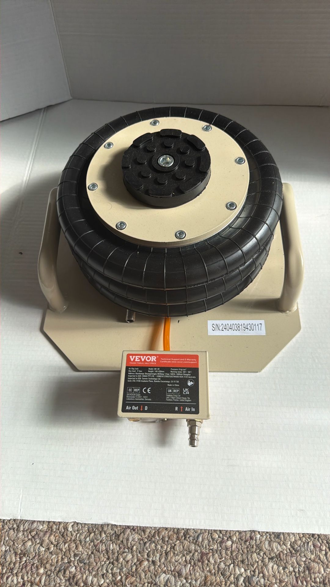 3 Tons Air Jack Vevor