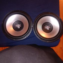 Two 12inch  Super Blue   Subwoofer 