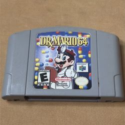 Dr. Mario 64 Nintendo N64 Authentic Cartridge Only Tested