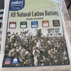 All Natural Cotton Batting