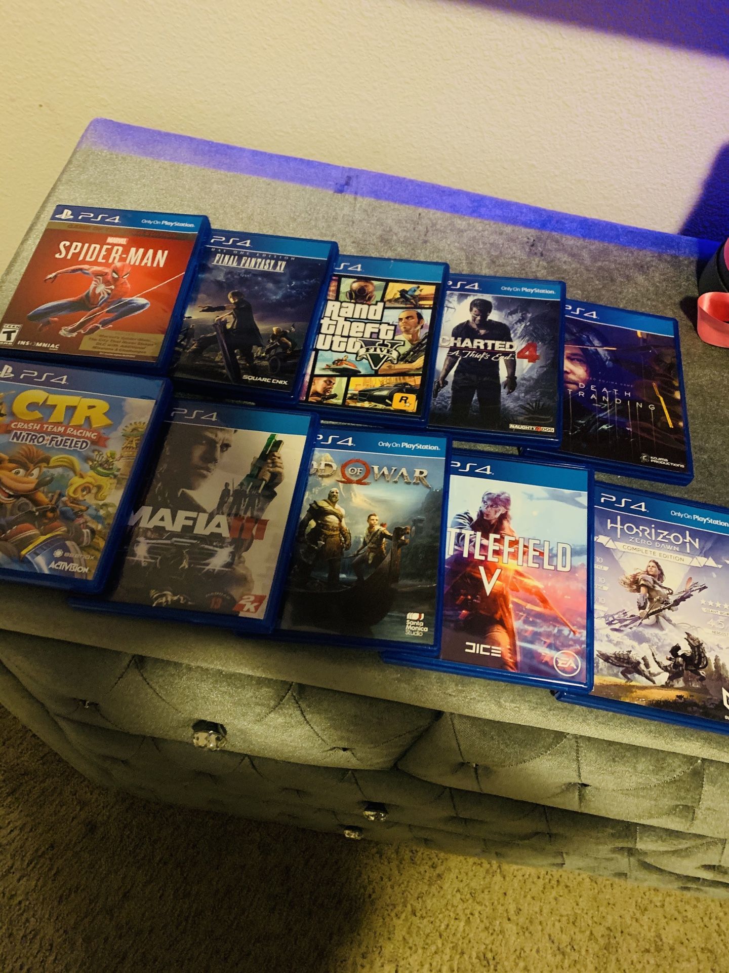 10 games for sell PS4