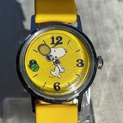  Vintage Snoopy Watch Manual Wind