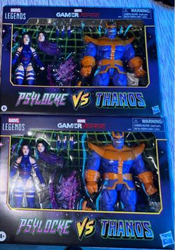 Marvel Legends Gamerverse Psylocke vs Thanos