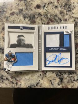 2016 Derrick Henry Panin Playbook ROOKIE No. 112 39/75