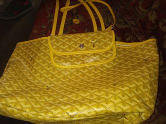 Authentic Goyard bag commuter tote handbag shoulder bag