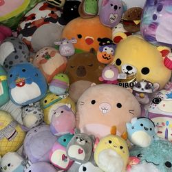 90 squishmallows plush lot great for Bag stuffer and gifts