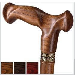 37" Asterom Walking Cane for Men & Women - Handmade, Ergonomic, Wooden Canes - Cool Walking Sticks for Seniors.

New in box