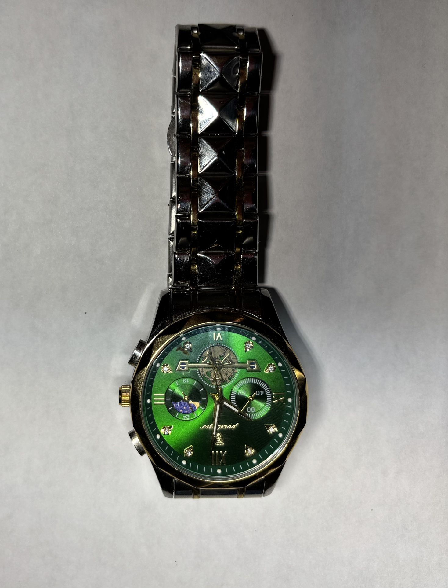 Green Statement Piece Watch