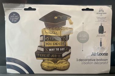 GRADUATION HUGE FLOOR BALLOON 