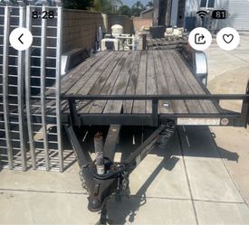 Heavy duty car trailer