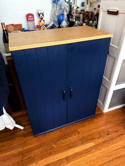 Wood Storage cabinet