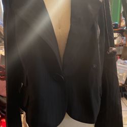 Black Jacket/blazer/saco De Trabajo/ Victoria Secret