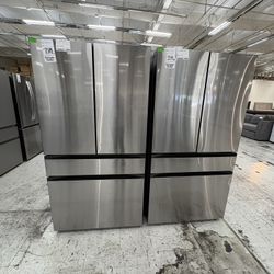 Samsung Bespoke 4-door French Door Standerd Depth With Beverage Center 