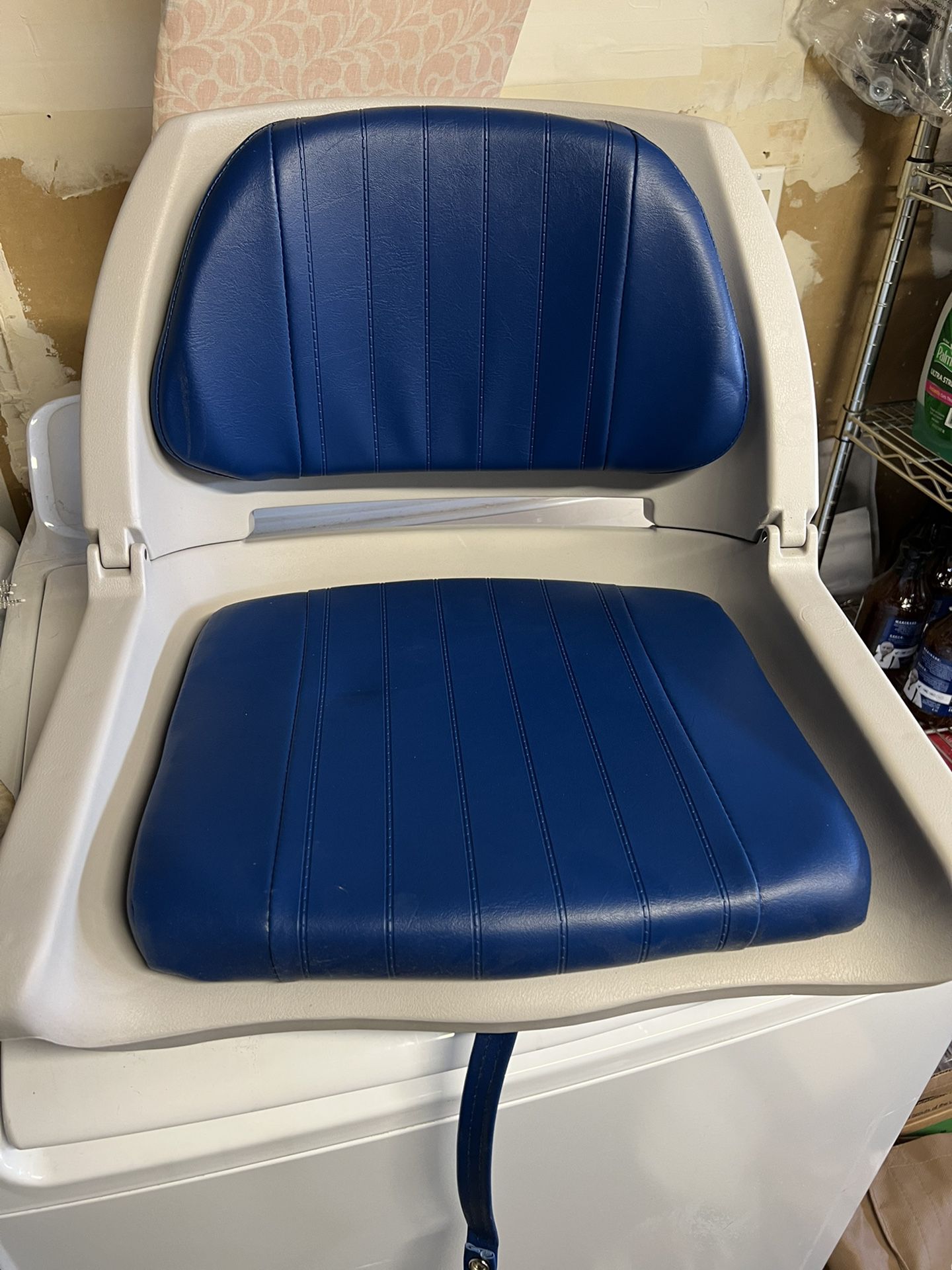 Foldable Boat Seat With Swivel Mount Perfect For Jonboat Dinghy Boat
