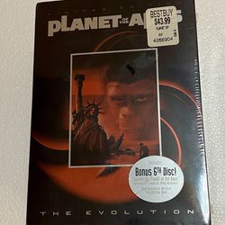 PLANET OF THE APES The Evolution (DVD, 2000, 6-Disc Set) Limited Edition Brand New SEALED