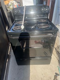 30” electric stove