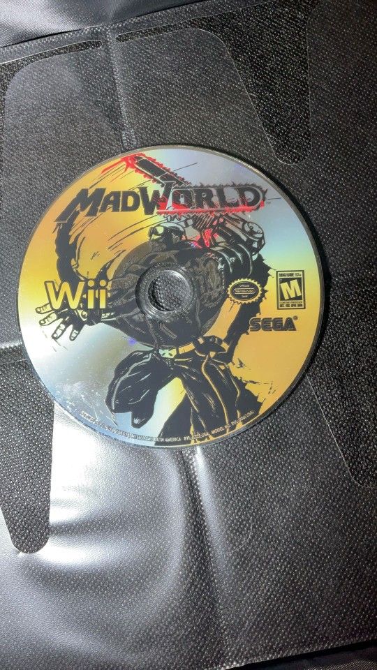 Madworld Game For Nintendo Wii - Disc Only