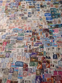 Stamp collection picture
