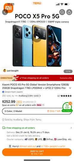 Brand new xiaomi poco phone
