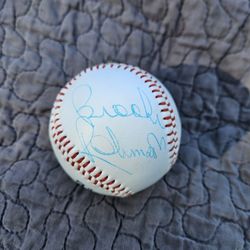 Signed Brooks Robinson Baltimore Orioles Auto MLB Baseball Autograph
