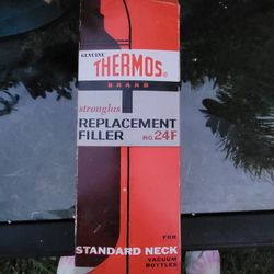 Vintage 1960s Glass Thermos Replacement Liner