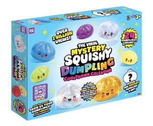 Mystery squishy dumpling countdown calendar (looking to trade)