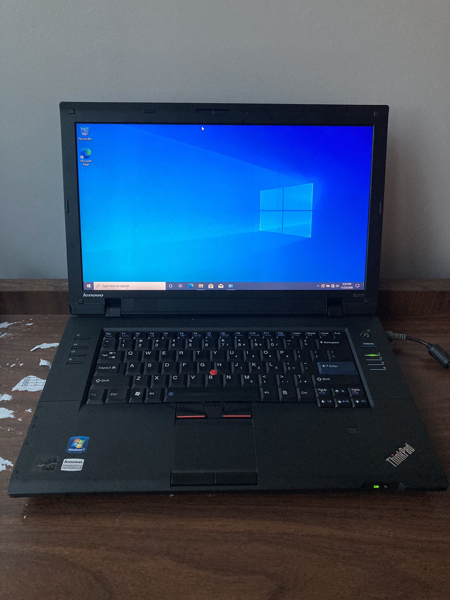Lenovo ThinkPad SL510 Laptop PC