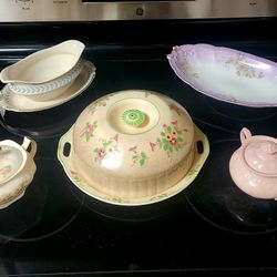 X5 Antique/Vintage China Dishes (See Ad) 