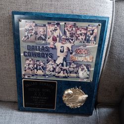 Dallas Cowboys Wall Plaque