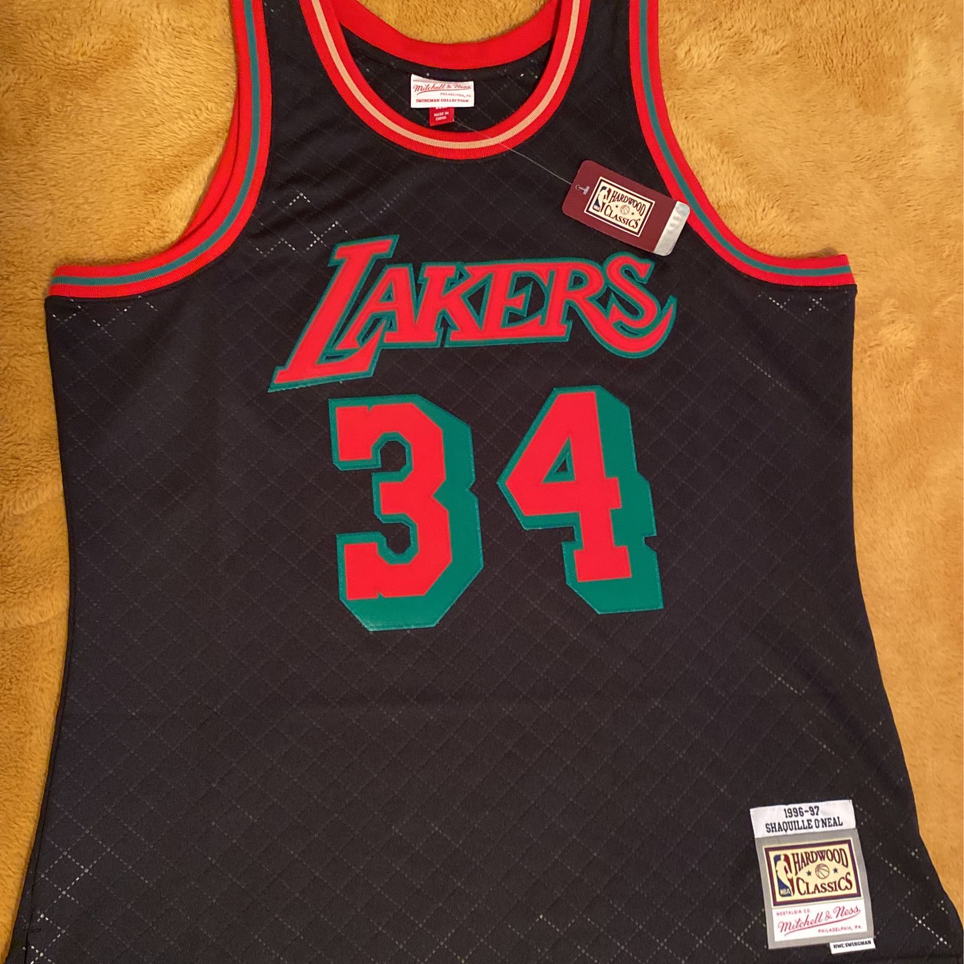 Hardwood classics Shaquille O’neal Lakers Jersey 