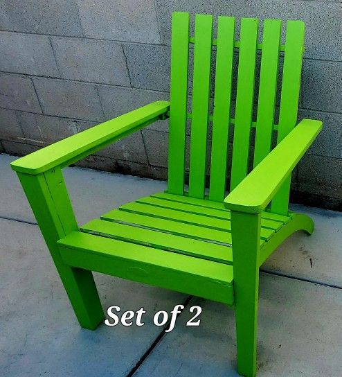 Outdoor Chairs Set of 2 with Cushions 