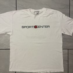 Vintage Y2K ESPN Sports Center White T shirt 2-sided size XL