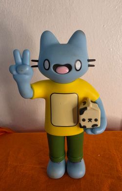 Cool Cats Blue & Chugs Vinyl Macy's Thanksgiving Parade,Not Original Box.