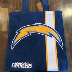 Chargers Canvas Tote