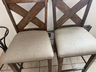 Two great stools/chairs - perfect for a table or counter
