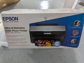 Epson Ultra Hi Definition R260 Photo Printer